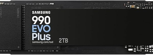 Samsung 990 EVO Plus SSD 2TB, PCIe Gen 4x4, Gen 5x2 M.2 2280, Speeds Up-to 7,250 MB/s, Upgrade Storage for PC/Laptops, HMB Technology and Intelligent Turbowrite 2.0, (MZ-V9S2T0B/AM)